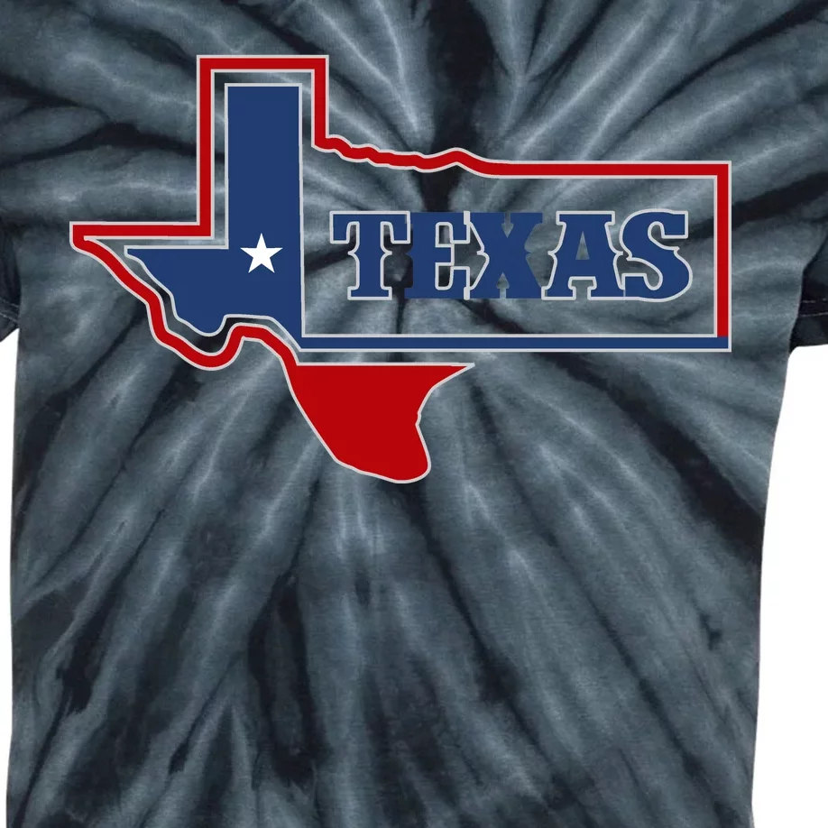 Texas Logo Kids Tie-Dye T-Shirt