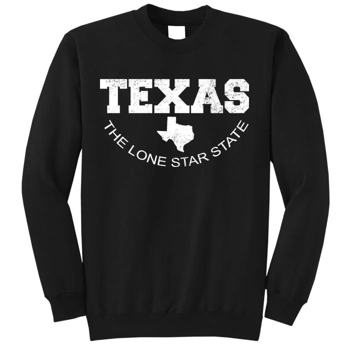 Texas Lone Star State Tall Sweatshirt