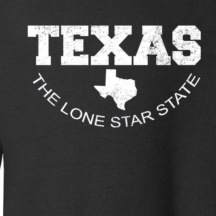 Texas Lone Star State Toddler Sweatshirt