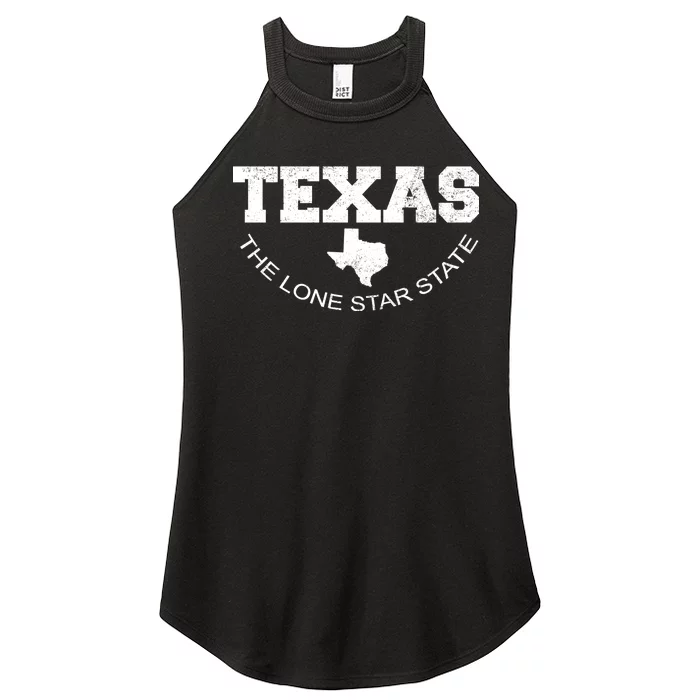 Texas Lone Star State Women’s Perfect Tri Rocker Tank