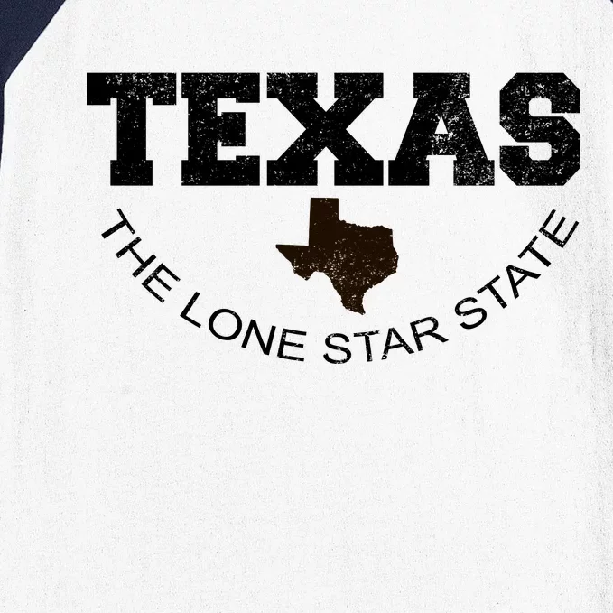 Texas Lone Star State Baseball Sleeve Shirt