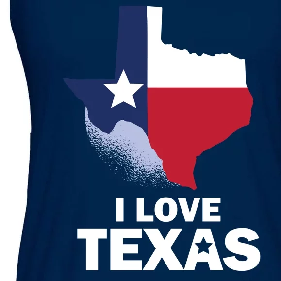 Texas Love Ladies Essential Flowy Tank