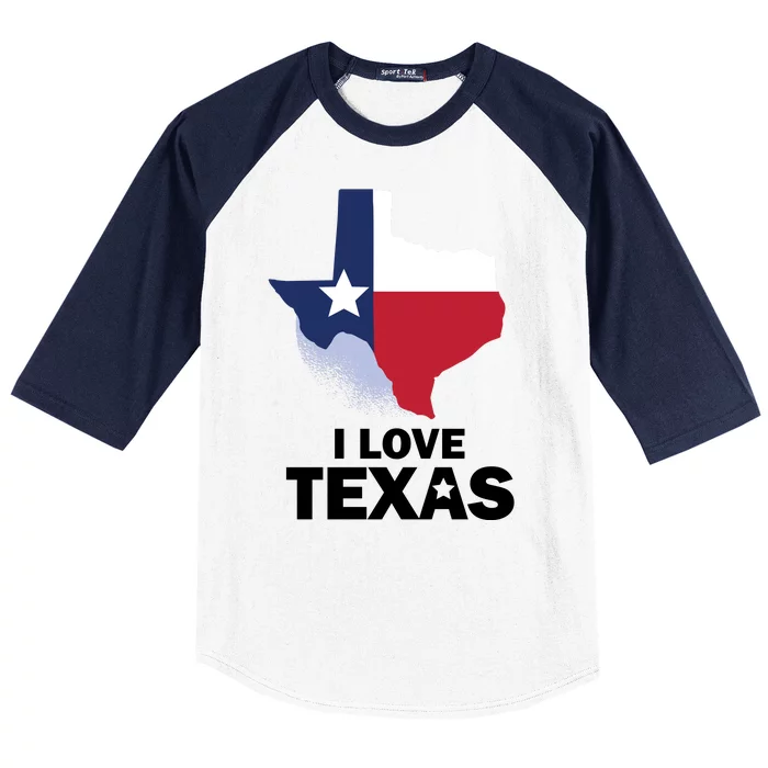 Texas Love Baseball Sleeve Shirt