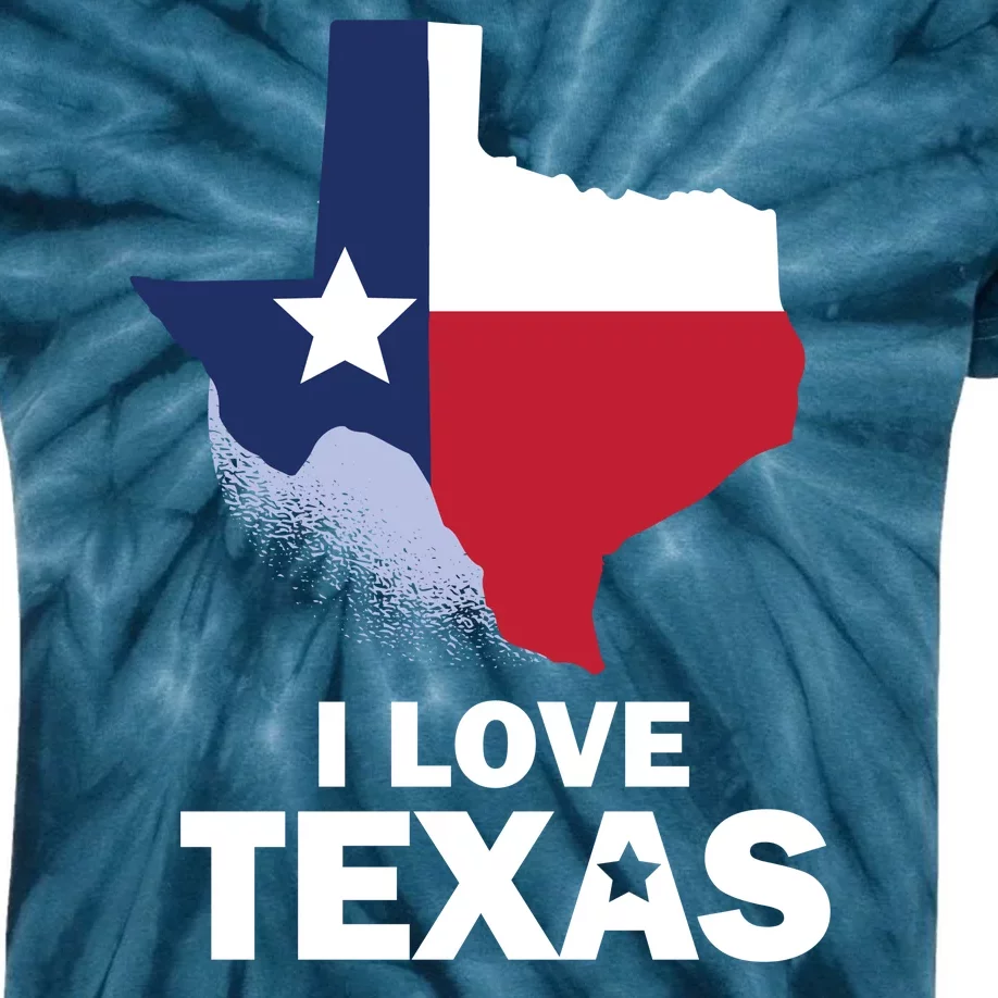 Texas Love Kids Tie-Dye T-Shirt