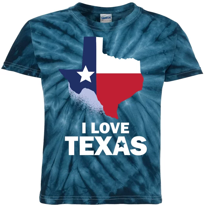 Texas Love Kids Tie-Dye T-Shirt