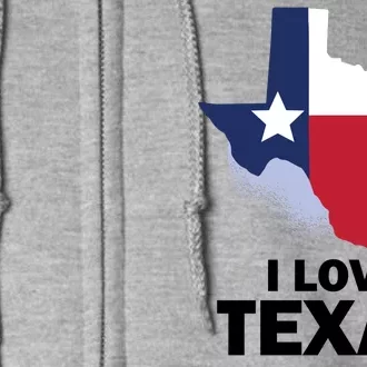 Texas Love Full Zip Hoodie