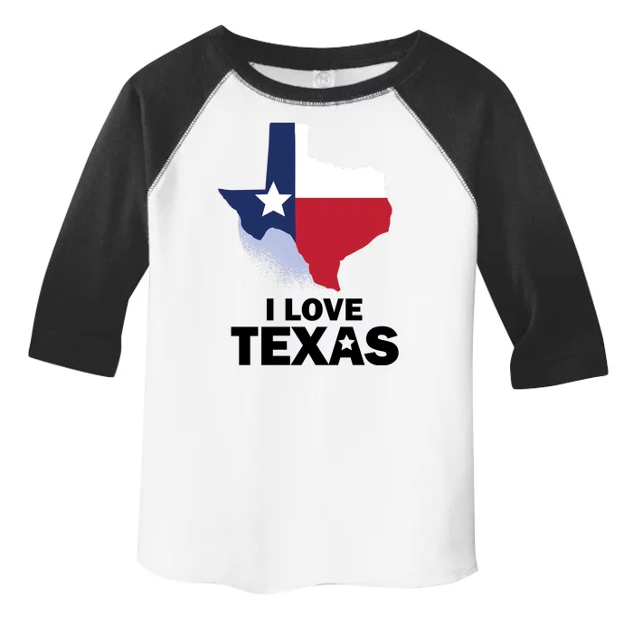 Texas Love Toddler Fine Jersey T-Shirt