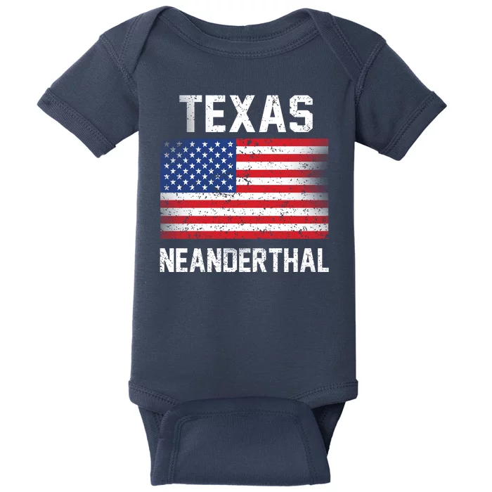 Texas Neanderthal Baby Bodysuit