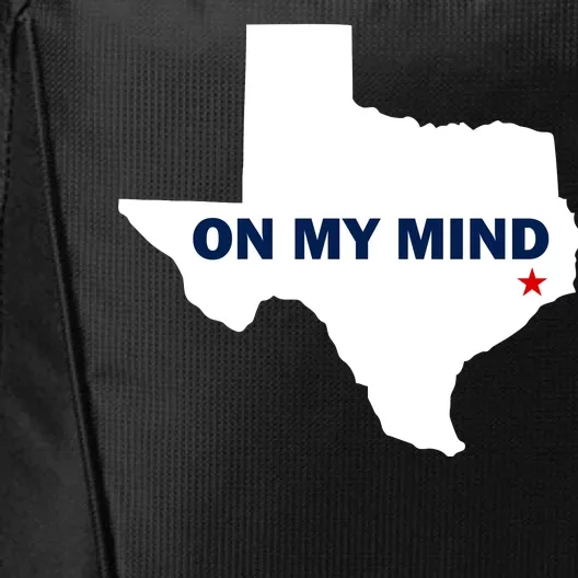 Texas On My Mind Hurricane Harvey Relief City Backpack