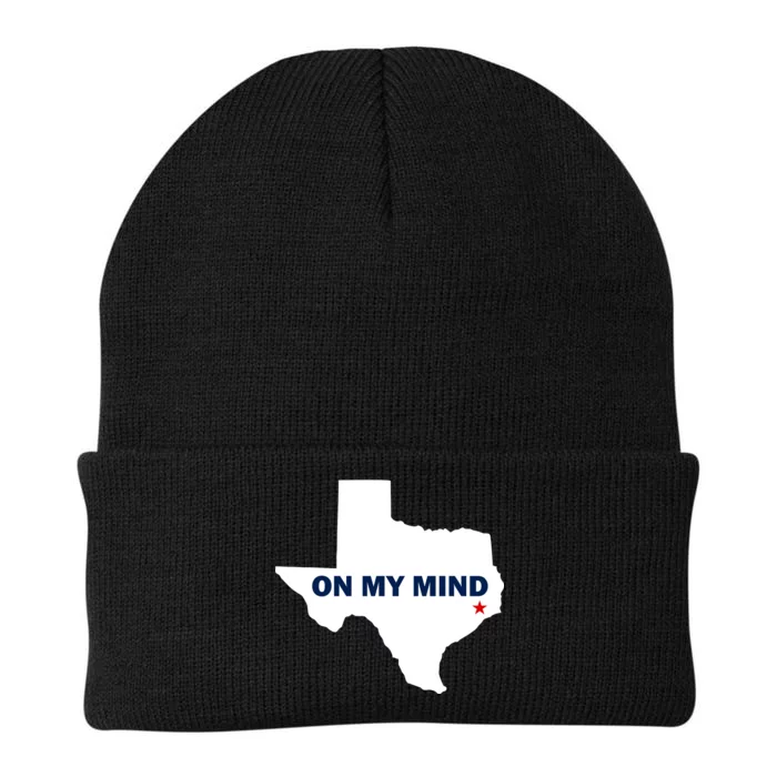 Texas On My Mind Hurricane Harvey Relief Knit Cap Winter Beanie