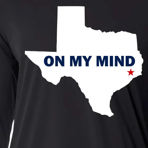 Texas On My Mind Hurricane Harvey Relief Cooling Performance Long Sleeve Crew