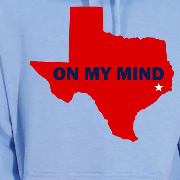 Texas On My Mind Hurricane Harvey Relief Unisex Surf Hoodie