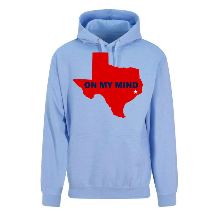 Texas On My Mind Hurricane Harvey Relief Unisex Surf Hoodie