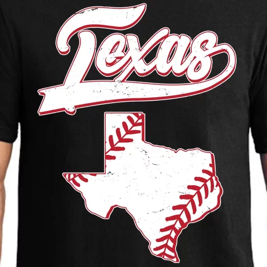 Texas State Baseball Fan Pajama Set