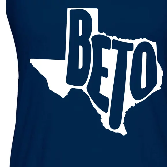 Texas State Beto For Senate Ladies Essential Flowy Tank