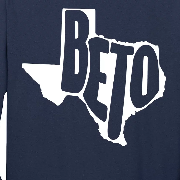 Texas State Beto For Senate Tall Long Sleeve T-Shirt