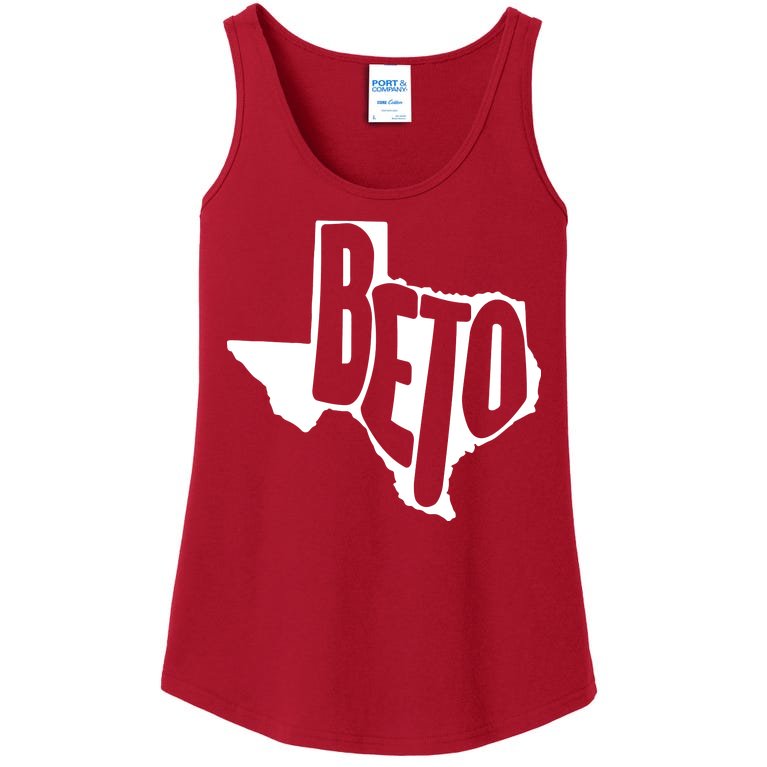 Texas State Beto For Senate Ladies Essential Tank