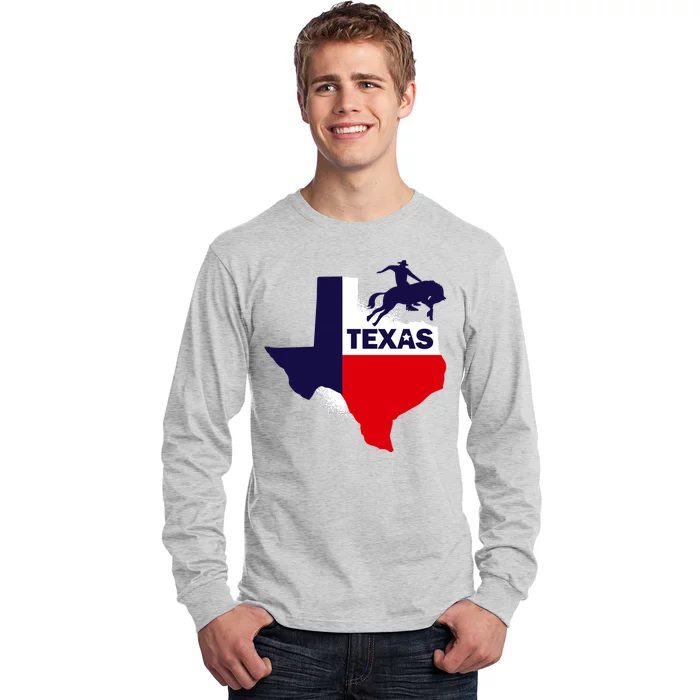 Texas State Cowboy Long Sleeve Shirt