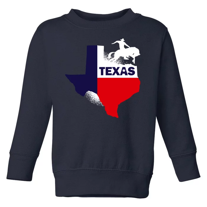 Texas State Cowboy Toddler Sweatshirt