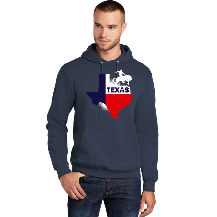 Texas State Cowboy Tall Hoodie