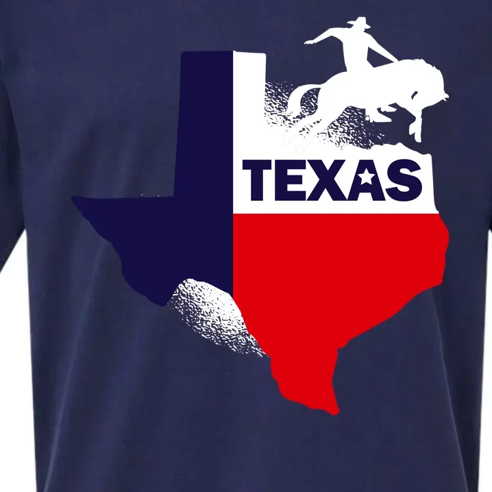 Texas State Cowboy Sueded Cloud Jersey T-Shirt