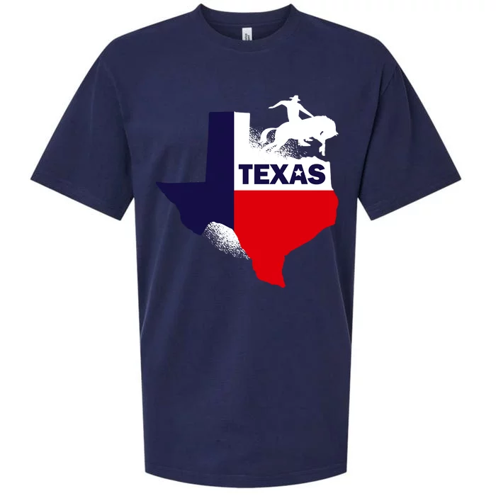 Texas State Cowboy Sueded Cloud Jersey T-Shirt