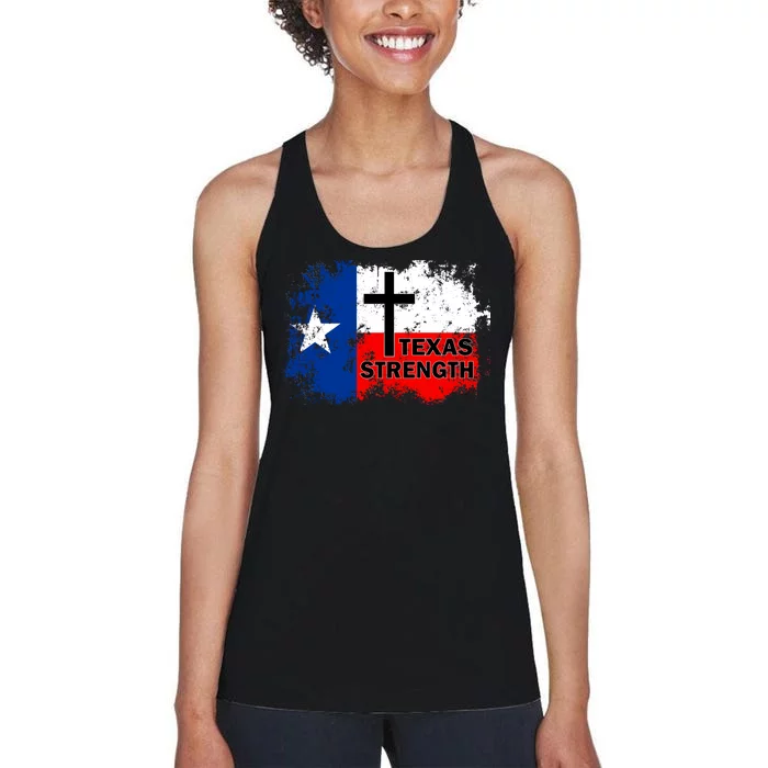 Texas Strength Shooting Women's Racerback Tank