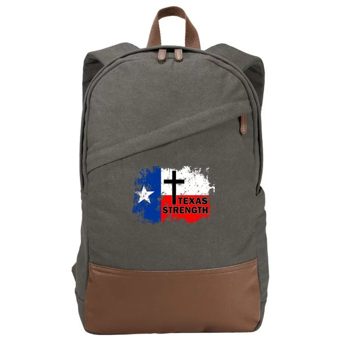 Texas Strength Shooting Cotton Canvas Backpack