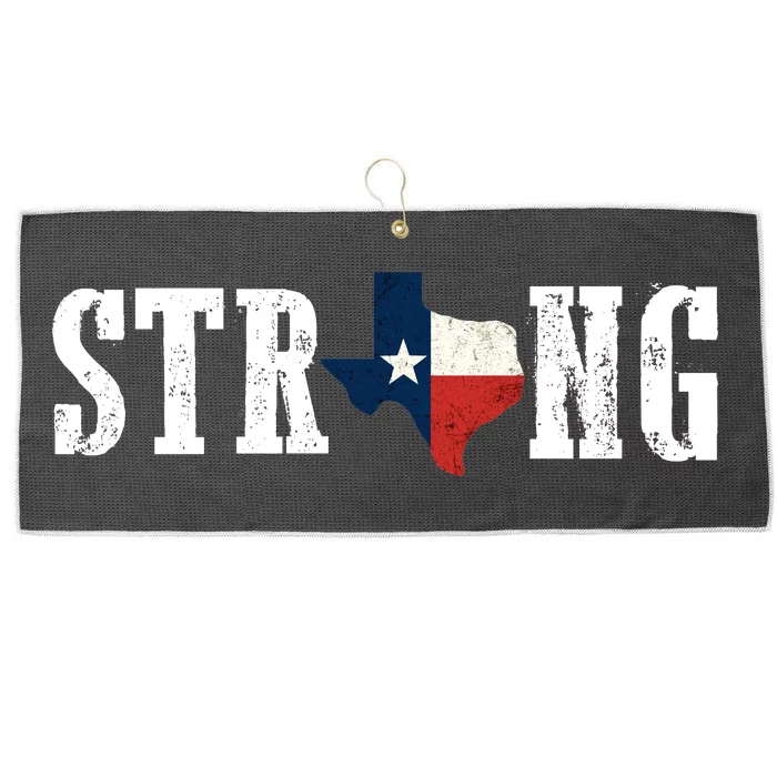 Texas Strong Large Microfiber Waffle Golf Towel