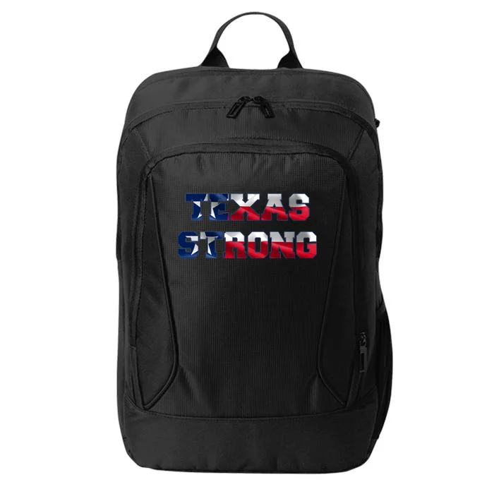 Texas Strong Flag Hurricane Harvey Aid City Backpack