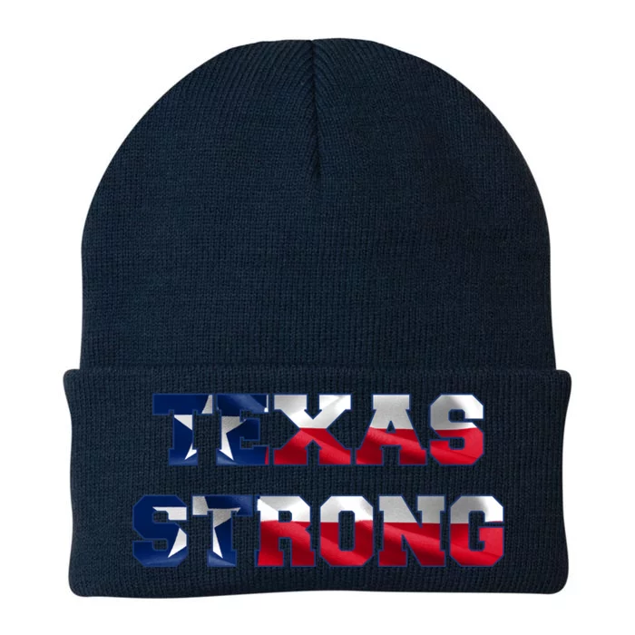 Texas Strong Flag Hurricane Harvey Aid Knit Cap Winter Beanie