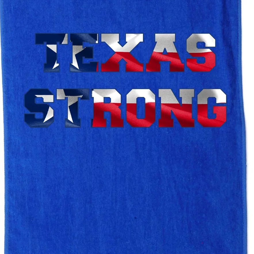 Texas Strong Flag Hurricane Harvey Aid Platinum Collection Golf Towel