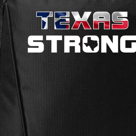 Texas Strong State Flag Logo City Backpack