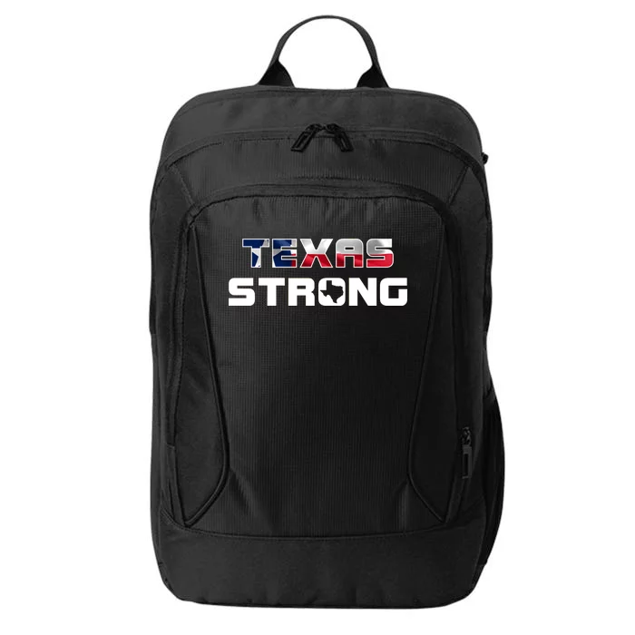 Texas Strong State Flag Logo City Backpack