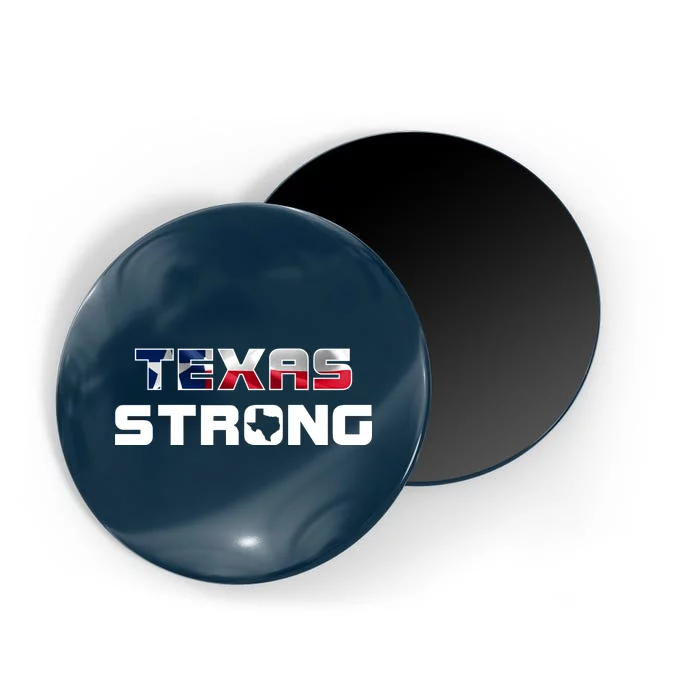 Texas Strong State Flag Logo Magnet