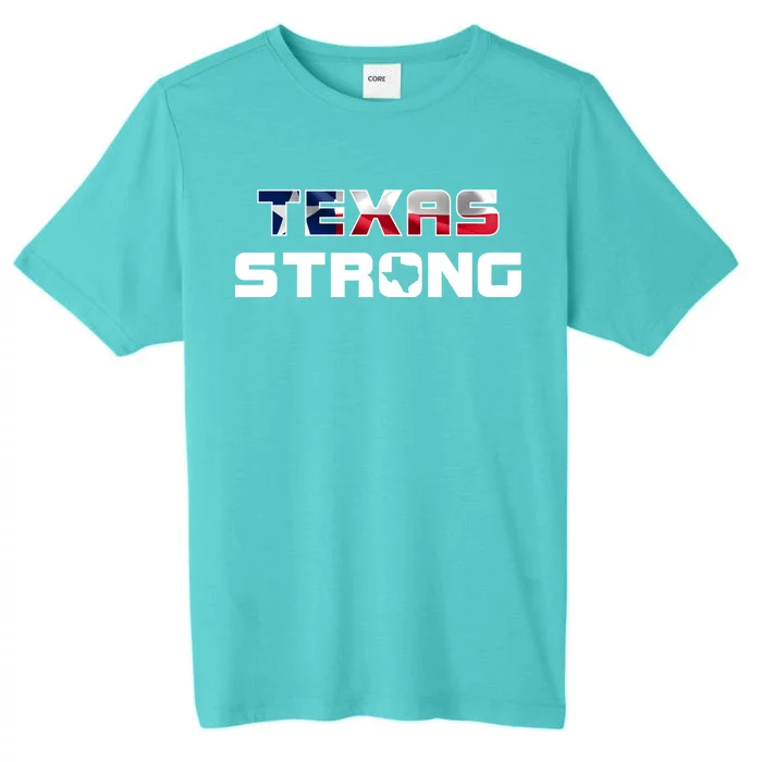 Texas Strong State Flag Logo ChromaSoft Performance T-Shirt