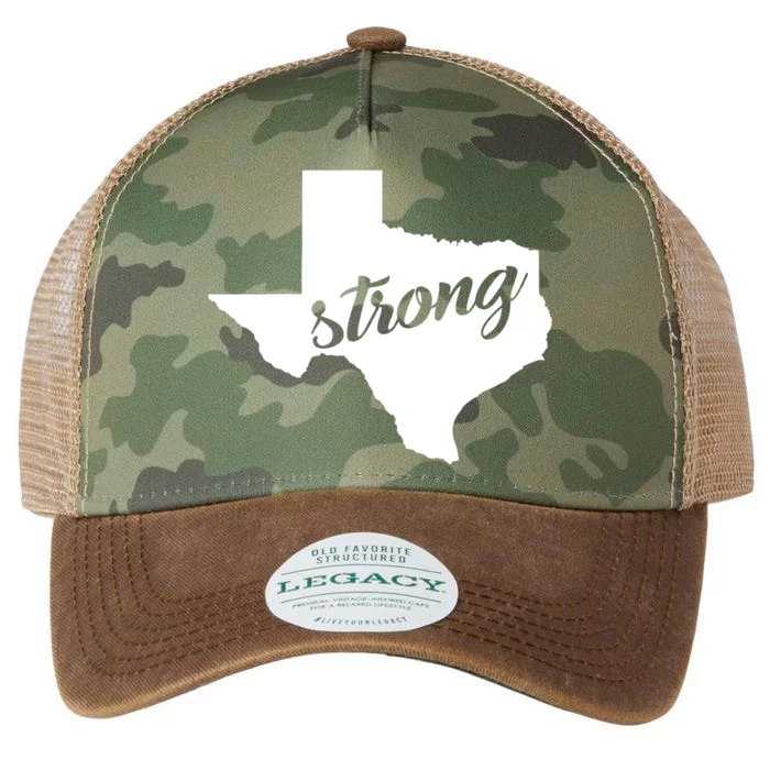 Texas Strong State Logo Legacy Tie Dye Trucker Hat