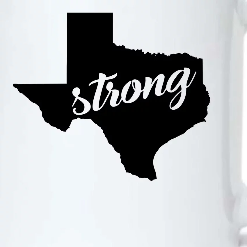 Texas Strong State Logo Black Color Changing Mug