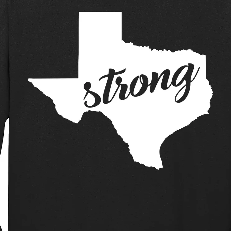 Texas Strong State Logo Long Sleeve Shirt