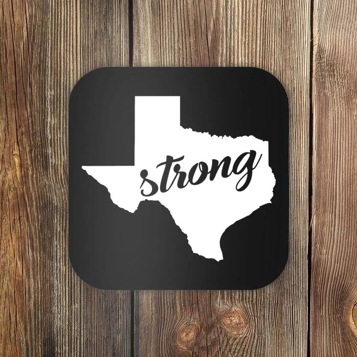 Texas Strong State Logo Coaster