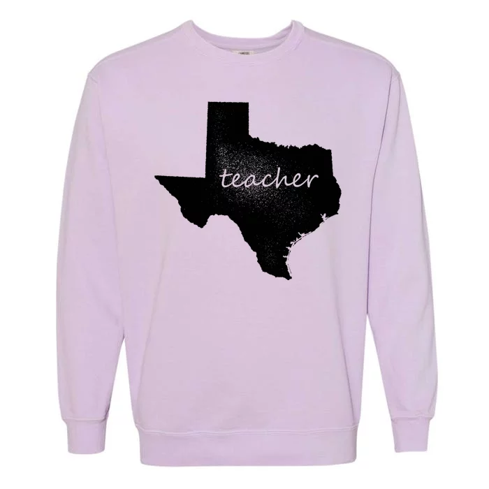 Texas Teacher Garment-Dyed Sweatshirt