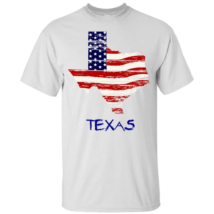 Texas USA Flag Tall T-Shirt