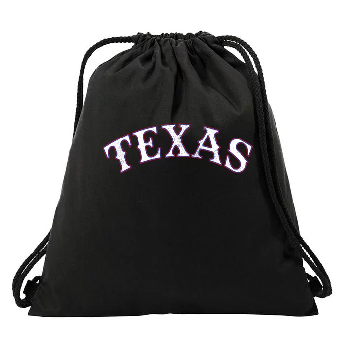 Texas Vintage Classic Logo Drawstring Bag