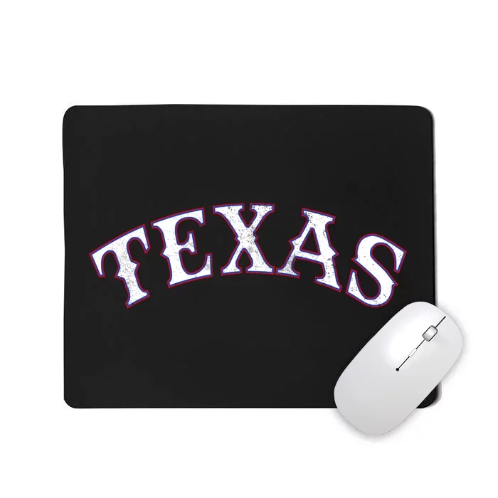 Texas Vintage Classic Logo Mousepad