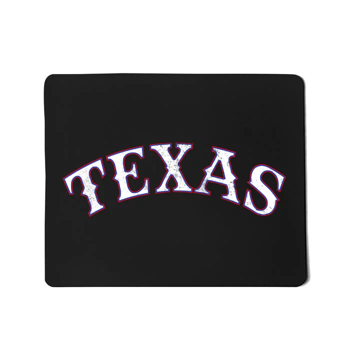 Texas Vintage Classic Logo Mousepad