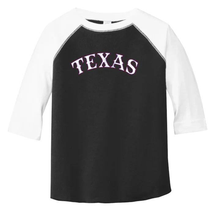 Texas Vintage Classic Logo Toddler Fine Jersey T-Shirt