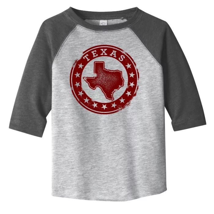 Texas Vintage Logo Toddler Fine Jersey T-Shirt