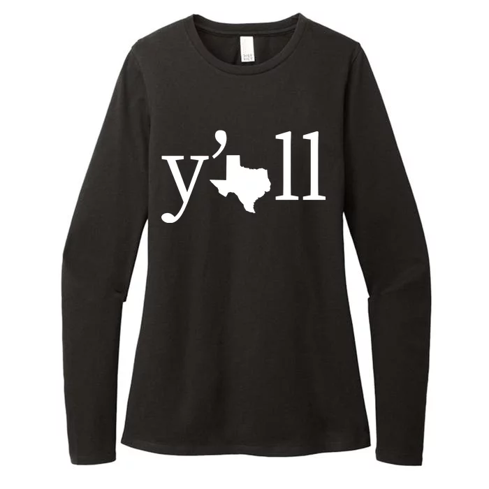 Texas Y'all Womens CVC Long Sleeve Shirt