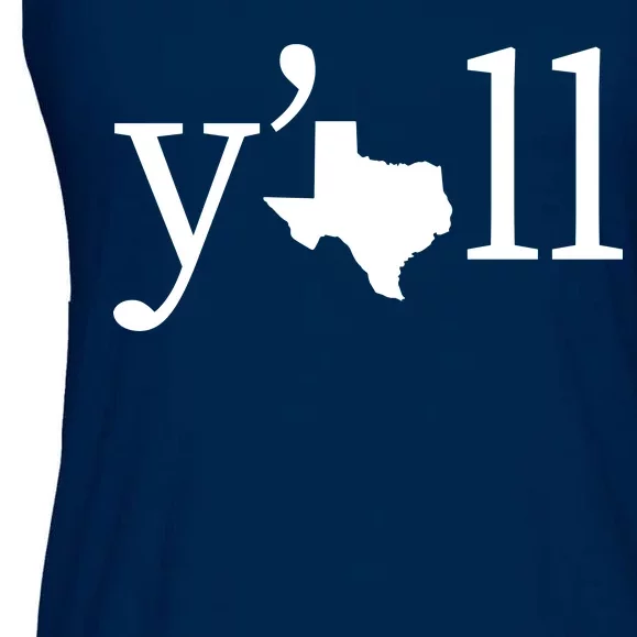 Texas Y'all Ladies Essential Flowy Tank