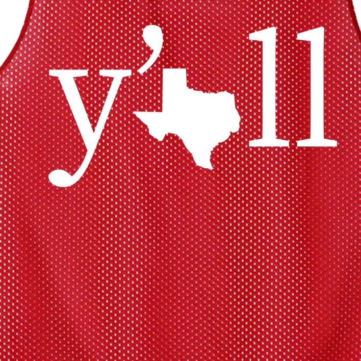 Texas Y'all Mesh Reversible Basketball Jersey Tank